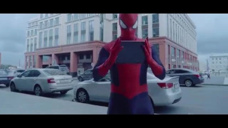 Spiderman in real life  Человек паук в реальной жизни