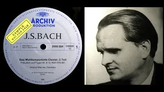 JS Bach / Helmut Walcha, 1974: Prelude and Fugue in E major BWV 878