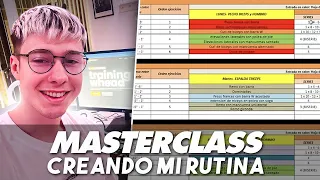 Arme MI RUTINA en DIRECTO para Tener MI MEJOR VERSION | MASTERCLASS te EXPLICO TODO