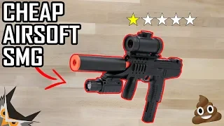 CHEAP $20 AIRSOFT SMG on EVIKE