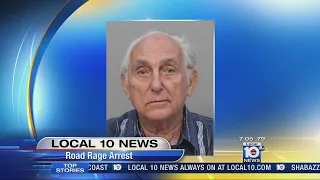 Elderly man arrested after road rage leads to shooting in Miami