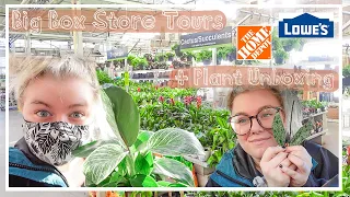 Big Box Store Tour AND Houseplant Unboxing :))