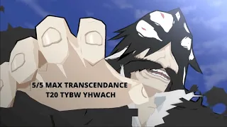 THE Almighty 5/5 Max Transcendence T20 TYBW Yhwach showcase | Bleach Brave Souls