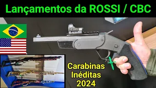 Lançamentos da ROSSI / CBC - Novas Pumas .357 e .44 Magnum, Rio Grande e "Pistolão"