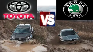 Skoda Off Road/Skoda vs/Toyota Rav4 Off Road #skoda Skoda Off-Road #rav4 Toyota Rav4 Off-Road