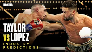 Josh Taylor vs Teofimo Lopez | Industry Predictions