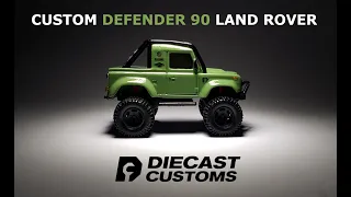Custom Hot Wheels Land Rover Defender 90
