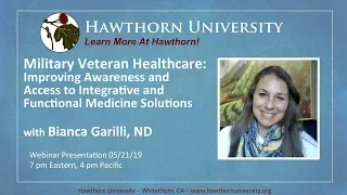 Military Veteran Healthcare with Dr. Bianca Garilli, ND