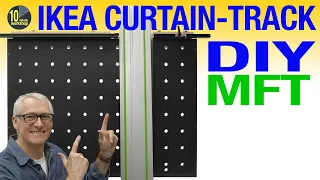 DIY MFT with Ikea Curtain Track [video 487]