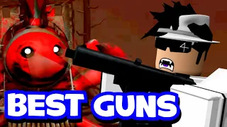 Roblox EDWARD the MAN-EATING TRAIN GUNS GUIDE (BEST GUNS)