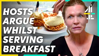 The Ultimate BREAKFAST MISHAPS! | ﻿Four in a Bed | All 4