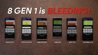The Ultimate Snapdragon 8 Gen 1 Throttling Test! 🔥