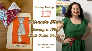 Discover the Timeless Charm of Sewing a 1960s Mail Order Vintage Pattern