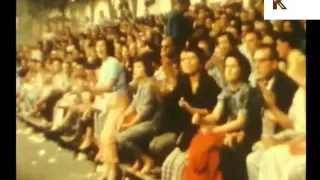 1950s Roller Derby, Rare Colour Home Movie Footage