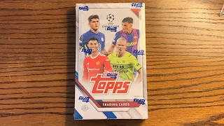 2021/2022 Topps UEFA Champions League Hobby Box Review