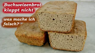 Buchweizenbrot klappt nicht - was mache ich falsch?