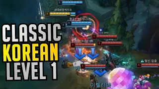 The Classic Korean Challenger Level 1 All Out - Best of LoL Stream Highlights (Translated)