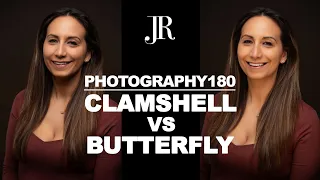 Photography 180 | Ep 5 | Clamshell vs. Butterfly Lighting In-Studio