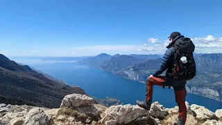 Monte Baldo Besteigung über „Wanderweg 10“ - Gardasee Wanderung