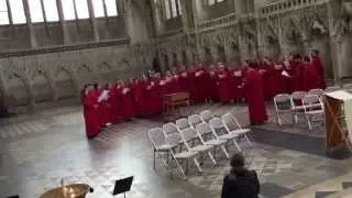 Parsons Ave Maria, Lady Chapel, Ely Cathedral: Christ Church Cambridge Choir Stuart Forster