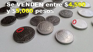 Si tienes de esta Fecha de Moneda de 10 Centavos y es como la que muestro, Valen esta cantidad de.$$