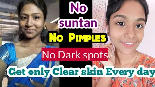 morning skin care for school and college students 🥰/skin care routine/ gayus lifestyle