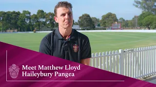Haileybury Pangea - Meet Matthew Lloyd