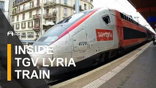 Inside of A High-Speed  Train TGV Lyria | France Trains | Rail Ninja Review