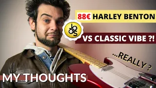 Harley Benton TE-20 VS Squier Classic Vibe 50 Telecaster ? | My THOUGHTS | Silly comparison ?