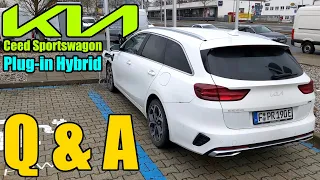 Q & A - Eure Fragen & meine Antworten zum Kia Ceed SW PHEV (141PS) Kosten Verbrauch Meinung deutsch