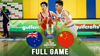 SEMI-FINALS: New Zealand v China | Full Basketball Game | FIBA U16 Asian Championship 2023