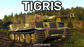 Tigris Hungarian Heavy Tank Gameplay in War Thunder