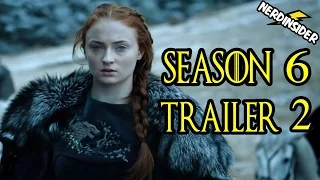 Game Of Thrones Season 6 Trailer #2 REACTION and REVIEW