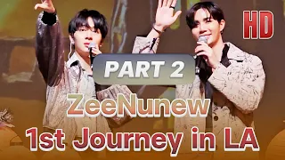 [PART 2] ZeeNunew 1st Journey in LA (Game + Lucky Draw + รักก็รักดิ Love is Love) 20231021