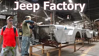 MD Juan Jeep Factory Tour  WW2 Willys Jeep reproductions, parts, and kits