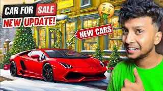 FINALLY CAR FOR SALE CHRISTMAS UPDATE! 😍 NEW CARS & NEW CITY - Car For Sale Simulator 2023