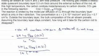 Diffusion through a Carbon Rod: Part 2