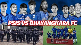 Pengamanan Pertandingan Sepak Bola PSIS VS BHAYANGKARA FC