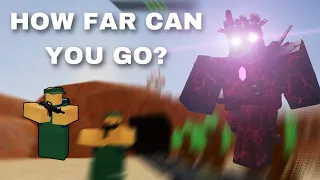 How Far Can You Go With ONLY Soldier (+Farm, +Support) | Tower Battles[Roblox]