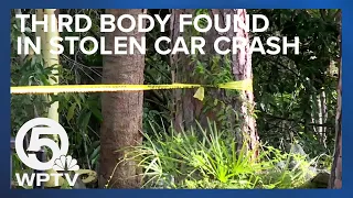 3rd body found after stolen car crashes into St. Lucie River