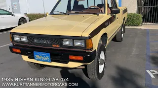 1985 NISSAN KING CAB 4x4