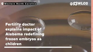 Are frozen embryos children? Fertility doctor explains Alabama Supreme Court impact