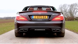 Mercedes-Benz SL63 AMG 5.5 V8 Biturbo Exhaust Sounds!