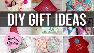 DIY Christmas Gift Ideas 🎁 10 Sewing, Quilting, Embroidery Projects | SEWING REPORT