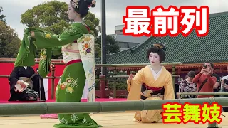 【平安神宮例祭翌日祭】外国人観光客も祇園甲部の芸舞妓さんにクギつけ👘Maiko＆Geiko Kyoto🇯🇵Japan　4K