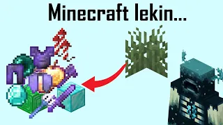 Minecraft lekin o'tdan (trava) Epic narsalar tushadi | O'zbekcha minecraft #Warden