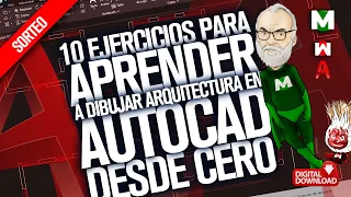 🌟🌟🌟🌟🌟 AutoCAD para PRINCIPIANTES | tutorial en ESPAÑOL | Curso ARQUITECTURA 2D desde CERO 👩‍🎓👨‍🎓