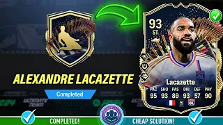 93 TOTS Alexandre Lacazette SBC Completed - Cheap Solution & Tips - FC 24