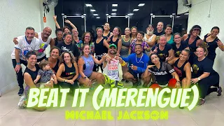 BEAT IT ( MERENGUE VERSION ) - Michael Jackson | Dance Brasil | Zumba ( Choreography )