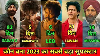 Leo Box Office Collection, Ganapath Box Office Collection, Jawan, Mission Raniganj, Gadar 2 Movie